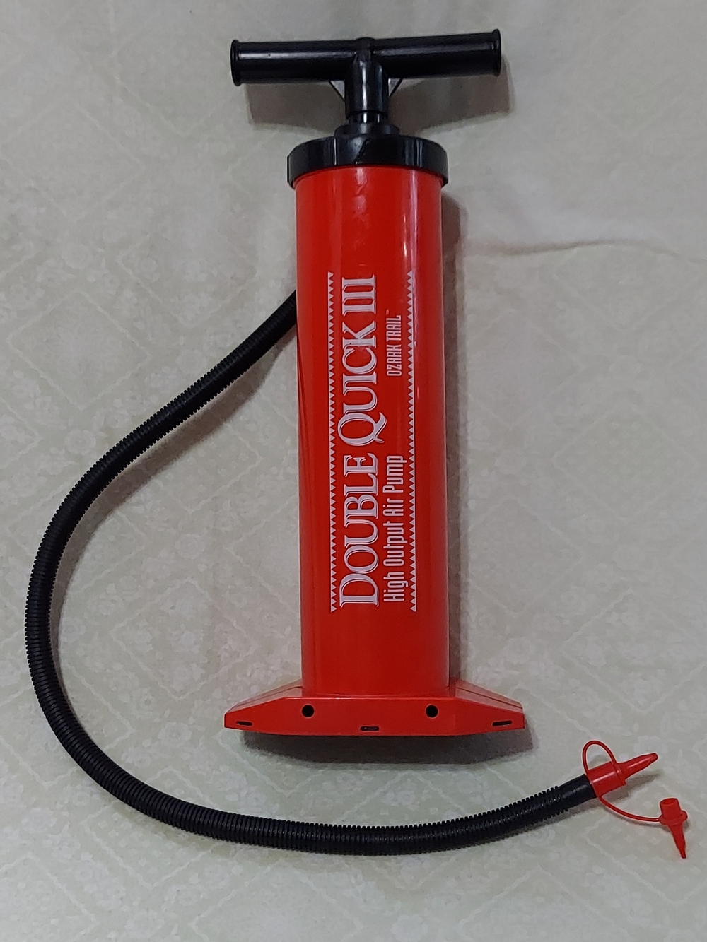 Ozark Trail Red Dual-Action Hand Air Pump